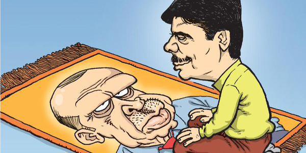 Une des couvertures du journal satirique Girgir.