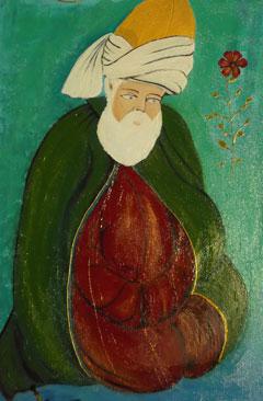 « L’Amour, je l’ai vu comme un gigantesque château protégeant de tous les malheurs et de toutes les calamités. C’est pourquoi je suis parti me réfugier en Lui » (Mevlana Rûmî)