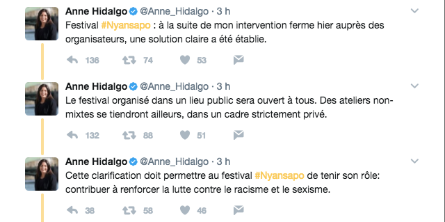 Festival Nyansapo : Mwasi réclame des excuses « fermes » d'Anne Hidalgo