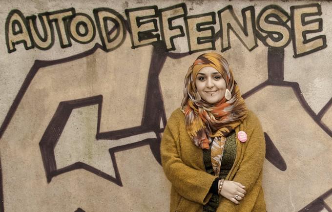 Nargesse Bibimoune, auteure de « Dans la peau d’un thug » et « Confidence à mon voile ». © Addéli Falef