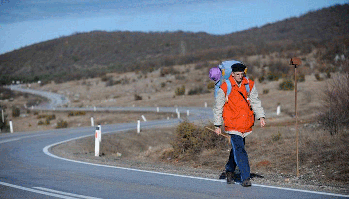 Senad Hadzic, originaire de la Bosnie-Herzégovine a parcouru à pied les 5 700 km qui séparaient sa ville et La Mecque.