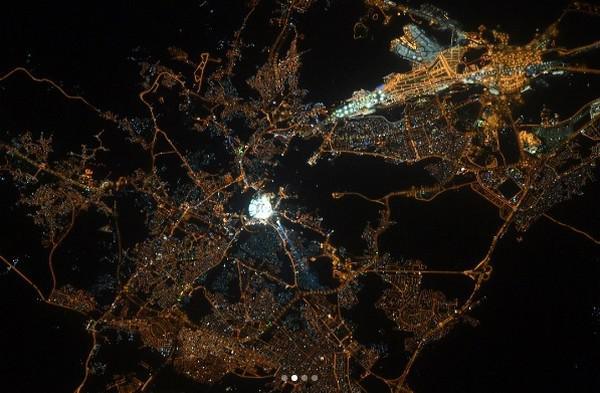 Un cosmonaute russe poste des photos de La Mecque depuis l'espace