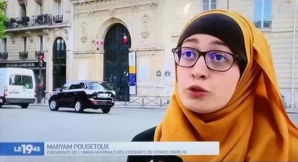 L'UNEF apporte son soutien à une présidente de section, attaquée car voilée