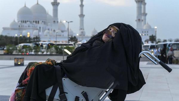 Mounira Abdulla a repris connaissance en mai 2018 après 27 années passées dans le coma. © The National