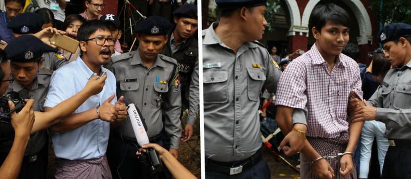 Rohingyas en Birmanie : les deux journalistes de Reuters enfin libres