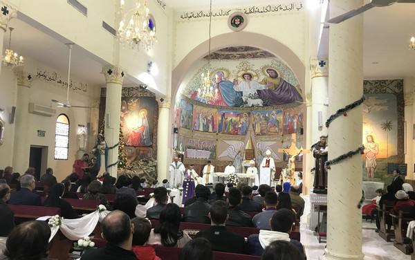 La célébration de Noël à l'heure de Gaza sous blocus. © Ziad Medoukh