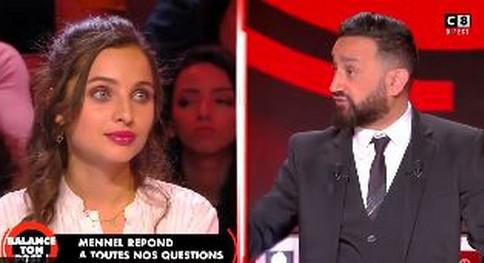 Mennel face à Cyril Hanouna : « Je veux être un modèle de résilience »
