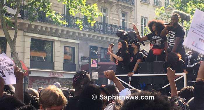 « Pas de justice, pas de paix ! » A Paris, un non franc et massif au racisme et aux violences policières