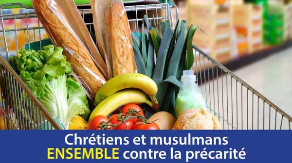 Chrétiens et musulmans du Mantois ensemble contre la précarité, aggravée par le Covid-19