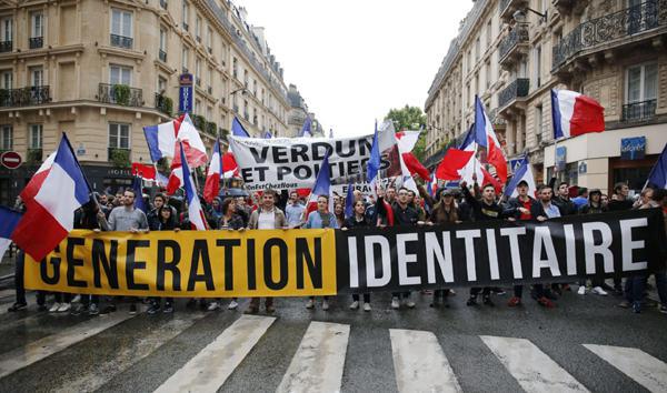 La dissolution de Génération Identitaire confirmée par le Conseil d’Etat