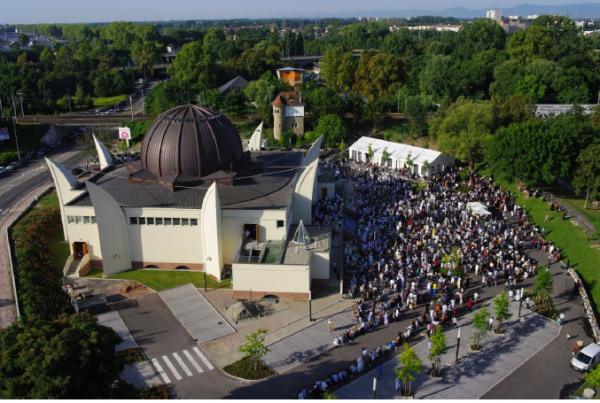 La Grande Mosquée de Strasbourg.