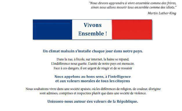 Politiques et religieux alliés au CRIF pour « le vivre ensemble »