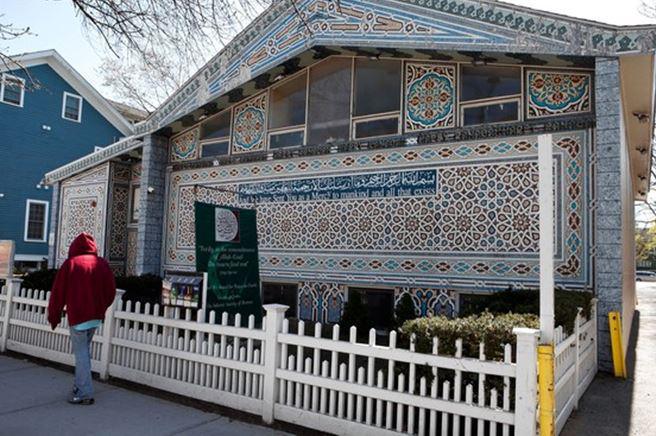 Une mosquée de Cambridge, Massachussetts (Etats-Unis), anciennement fréquentée par Tamerlan Tsarnaev.