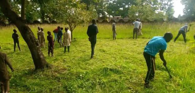 Au Nigéria, des chrétiens sont venus en aide à leurs voisins musulmans pour nettoyer les abords d'une mosquée avant l'Aïd al-Adha. © Daily Trust