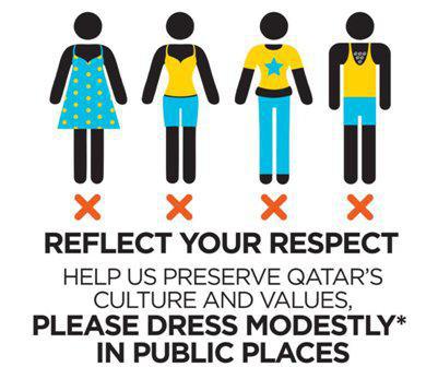 Qatar : expatriés et touristes invités à se couvrir