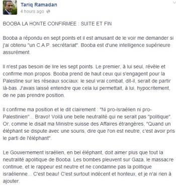 Booba vs Tariq Ramadan : la Palestine, source d'un clash mémorable