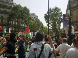 Manif pour Gaza interdite : l'appel à la désobéissance civile entendu par milliers