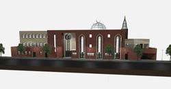 La future Grande Mosquée de Beauvais.