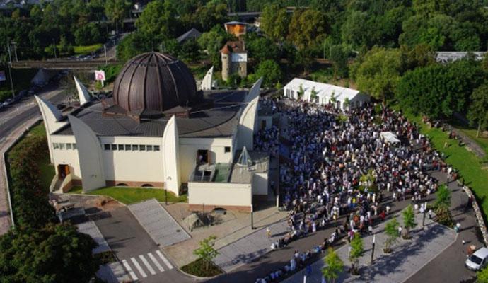 La Grande Mosquée de Strasbourg.