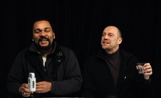 Dieudonné M'Bala M'Bala et Alain Soral ensemble pour la création d'un nouveau parti politique.