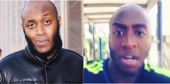 L'humoriste (à dr.) présenté à tort comme étant Bertrand Nzohabonayo (à g.).