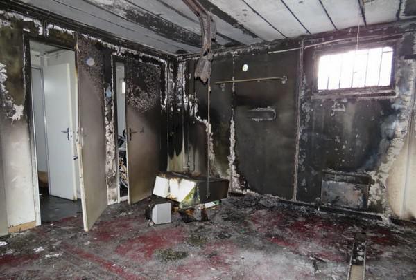 La mosquée d'Aix-les-Bains touchée par un incendie. Photo Le Dauphiné Libéré.