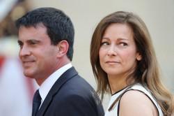 Manuel Valls et son épouse Anne Gravoin.