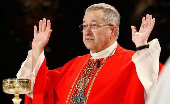 L'archevêque de Paris Mgr André Vingt-Trois.