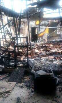 L’incendie du 23 août a détruit 70 % de la mosquée As-Salam d’Auch. (Photo : © ACMG)