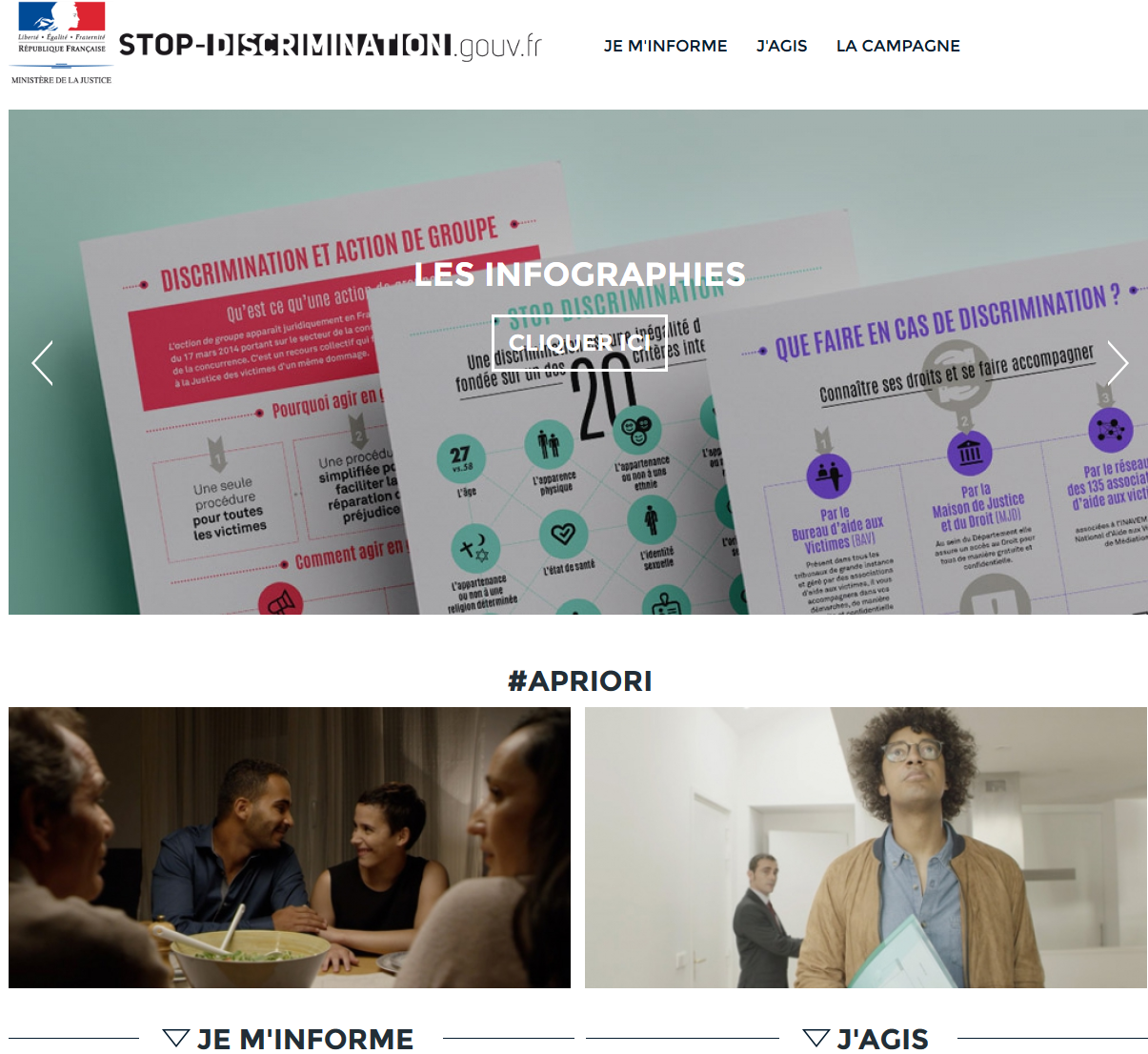 Un site pour lutter contre les dicsriminations lancé