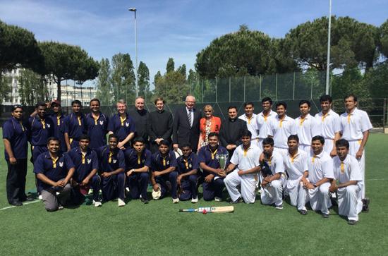 Interreligieux : l’équipe de cricket du Vatican face aux musulmans