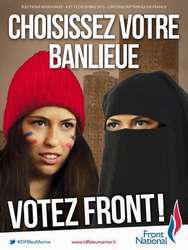 « Choisissez votre banlieue » : les clichés du FN à l'affiche