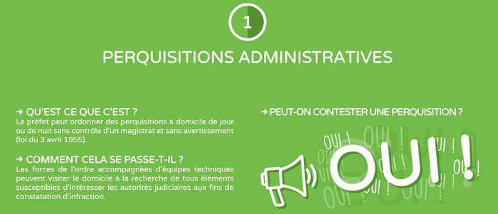 Perquisitions, assignations à résidence... Le CCIF lance un guide pratique