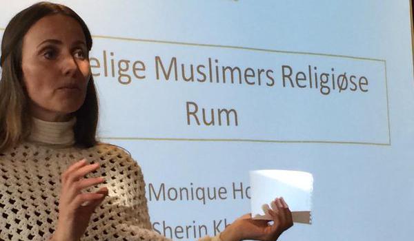 Sherin Khankan, intellectuelle danoise, est à l'origine de la première mosquée pour femme à Copenhague.