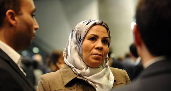 La Légion d'honneur décernée à Latifa Ibn Ziaten à l'Elysée