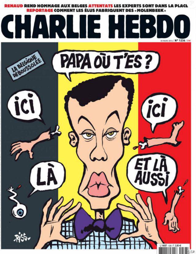 Bruxelles : la famille de Stromae choquée par la couverture de Charlie Hebdo