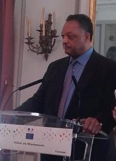 Jesse Jackson au ministère de l'Outre-mer © Jean-Claude Tuyishime.