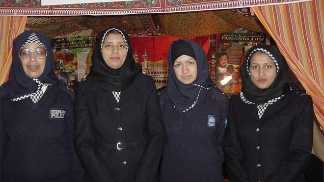Des membres de la police écossaise.