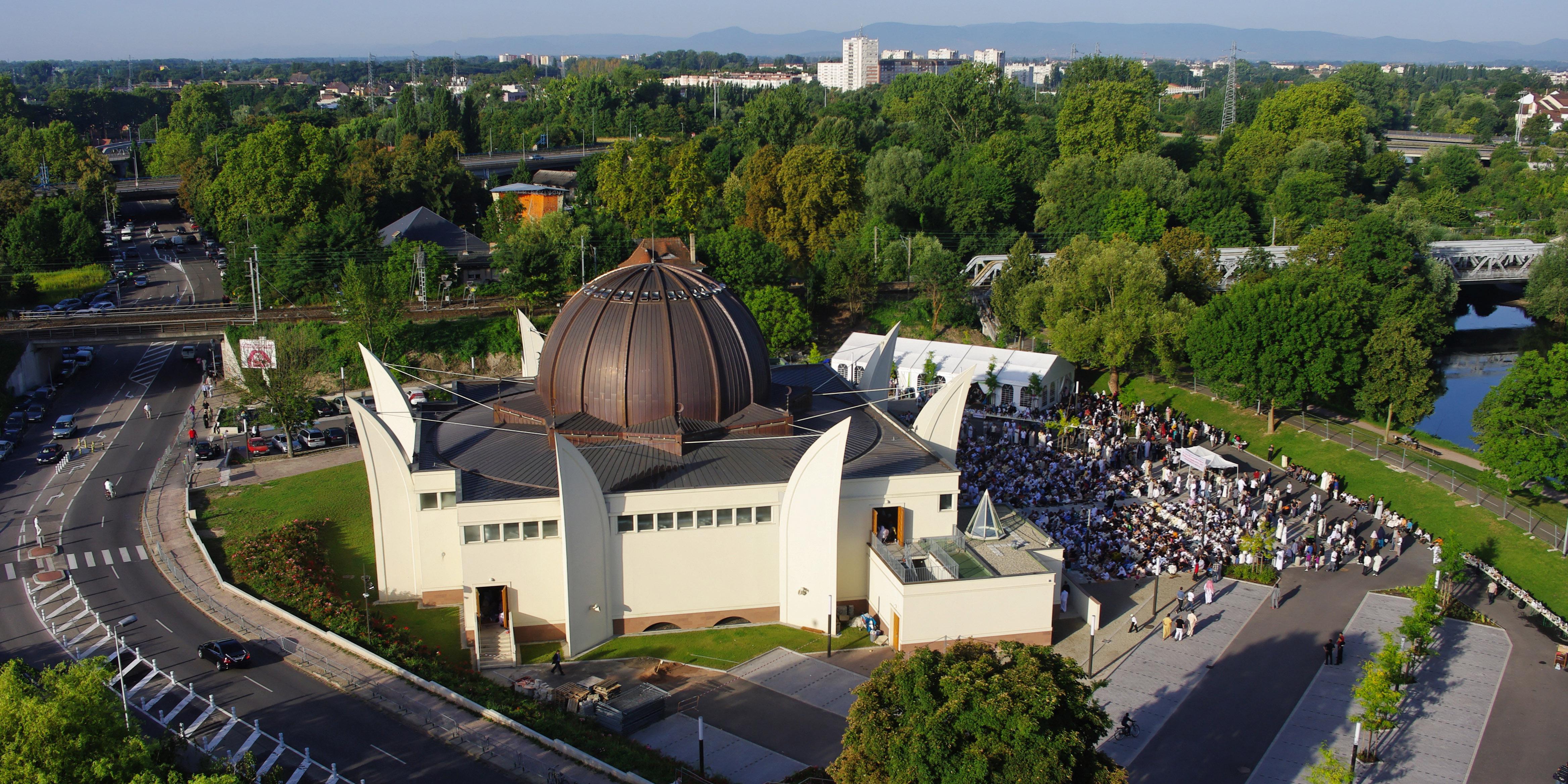 La Grande Mosquée de Strasbourg.