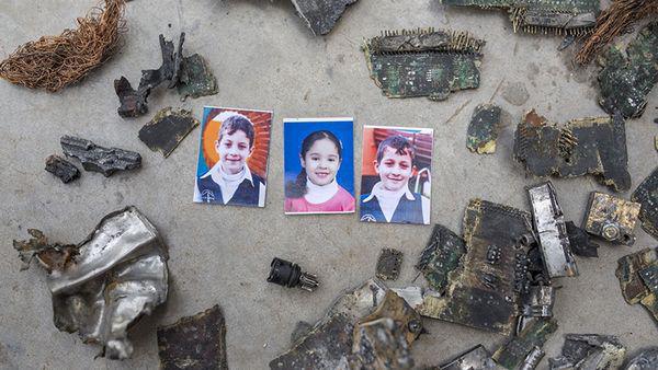 Une famille palestinienne a porté plainte contre une entreprise française après la mort de trois enfants des suites d'un bombardement de la maison par l'armée israélienne en été 2014. © Anne Paq/Activestills.org