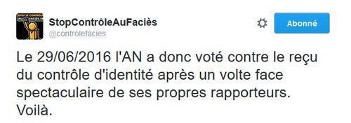 La promesse du récépissé de contrôle d’identité enterrée à l'Assemblée nationale