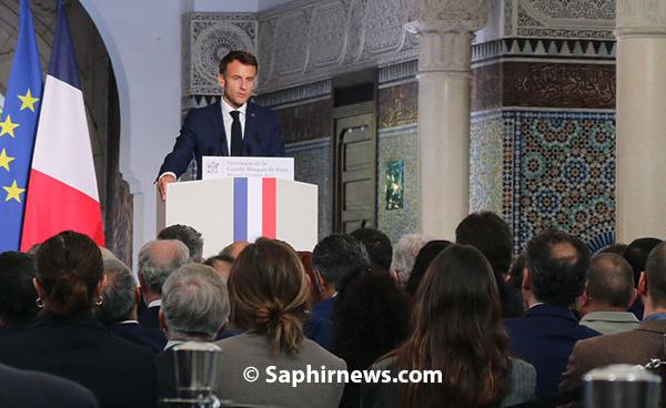Emmanuel Macron au centenaire de la Grande Mosquée de Paris pour célébrer « un havre de paix né d’une tempête de l’Histoire »