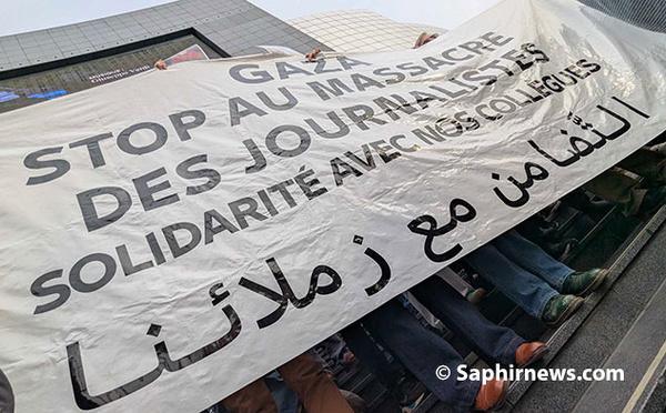 Face aux massacres à Gaza, des journalistes français se mobilisent, « du jamais-vu à ce niveau dans la profession »