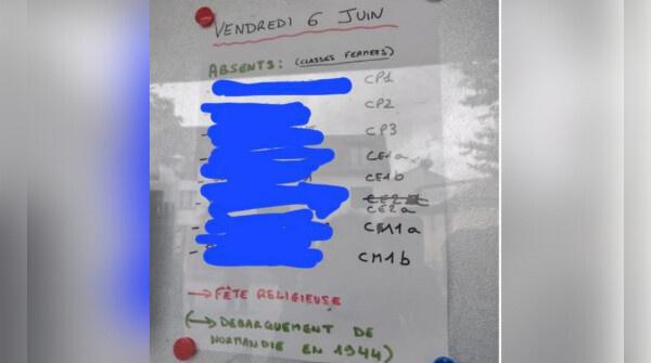 La Courneuve : les noms de professeurs absents pour l'Aïd affichés, les syndicats en colère 