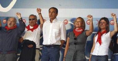 Puño en alto, un saludo totalitario