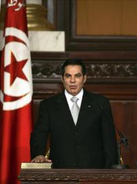 Ben Alí huyó