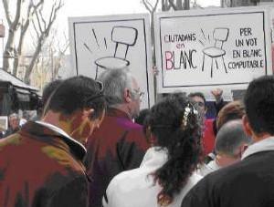 Razones para votar en blanco