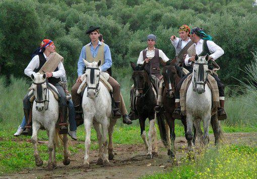Los "bandoleros" turísticos de Villamartín (Cádiz)