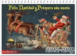 Feliz Navidad y próspero año nuevo
