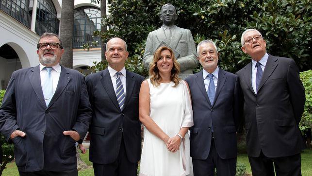 Presidentes socialistas andaluces, dos de ellos juzgados a partir de hoy